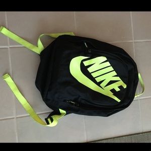 nike neon backpack
